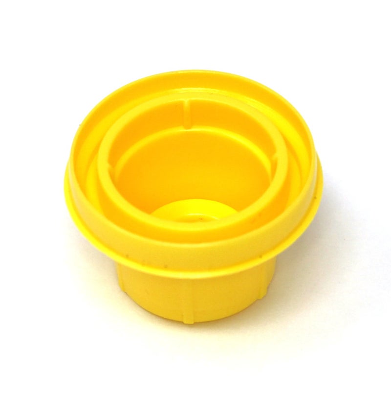 JSP Manufacturing 2Pack Blitz Yellow Gas Can Spout Cap fits self-Venting Gas can spouts 900302 900092 900094 Aftermarket (SPOUTS NOT Included) - Image 3